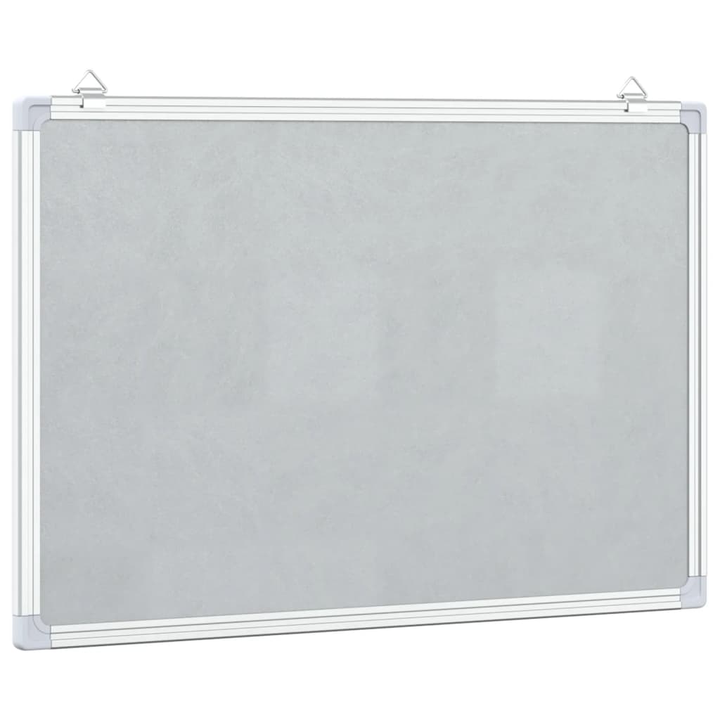 vidaXL Magnetisches Whiteboard 80x60x1,7 cm Aluminium - Image 4
