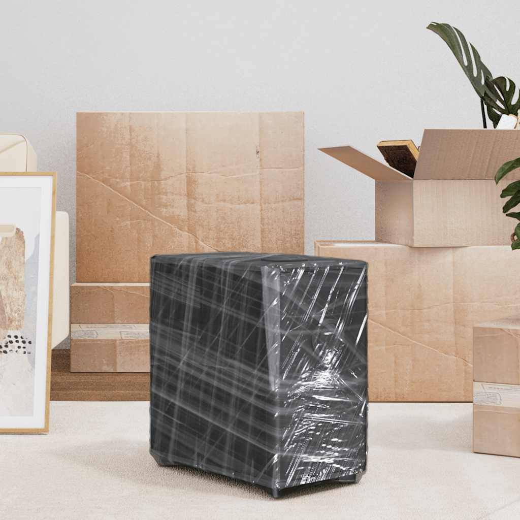 vidaXL Stretchfolie 6 Stk. Transparent 20 µm 50 cm x 300 m - Image 3