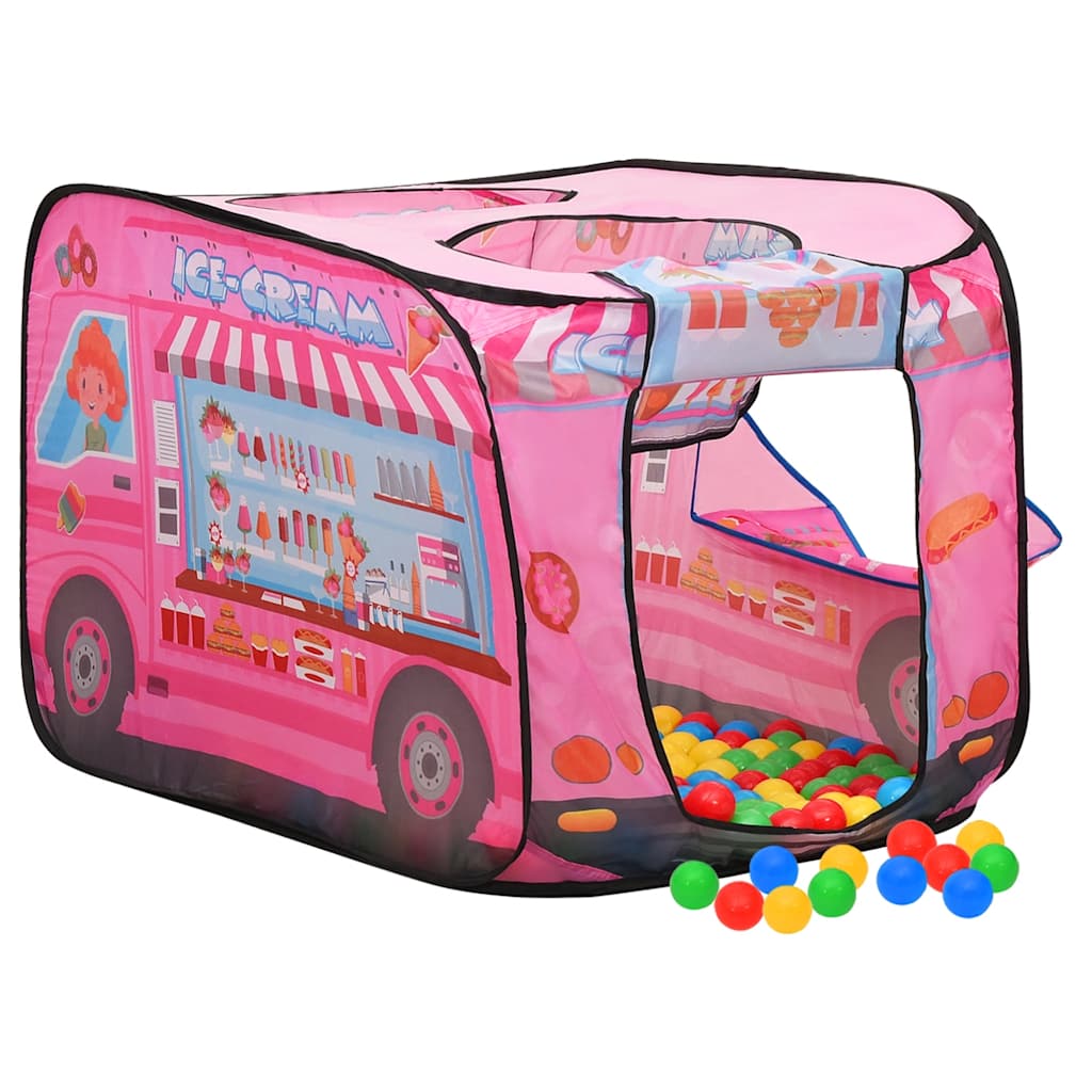 vidaXL Spielzelt für Kinder Rosa 70x112x70 cm - Image 3