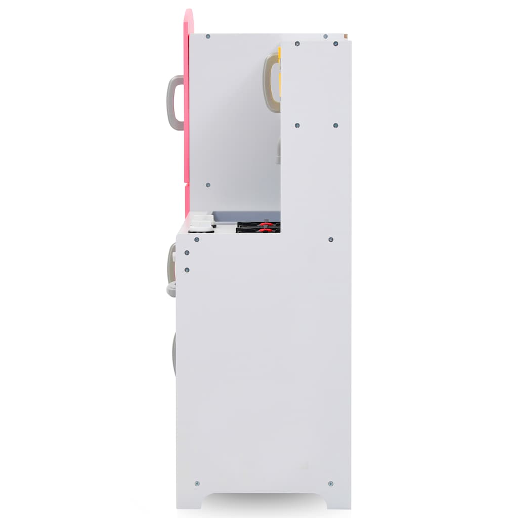 vidaXL Kinderspielküche MDF 80 x 30 x 85 cm Mehrfarbig - Image 5