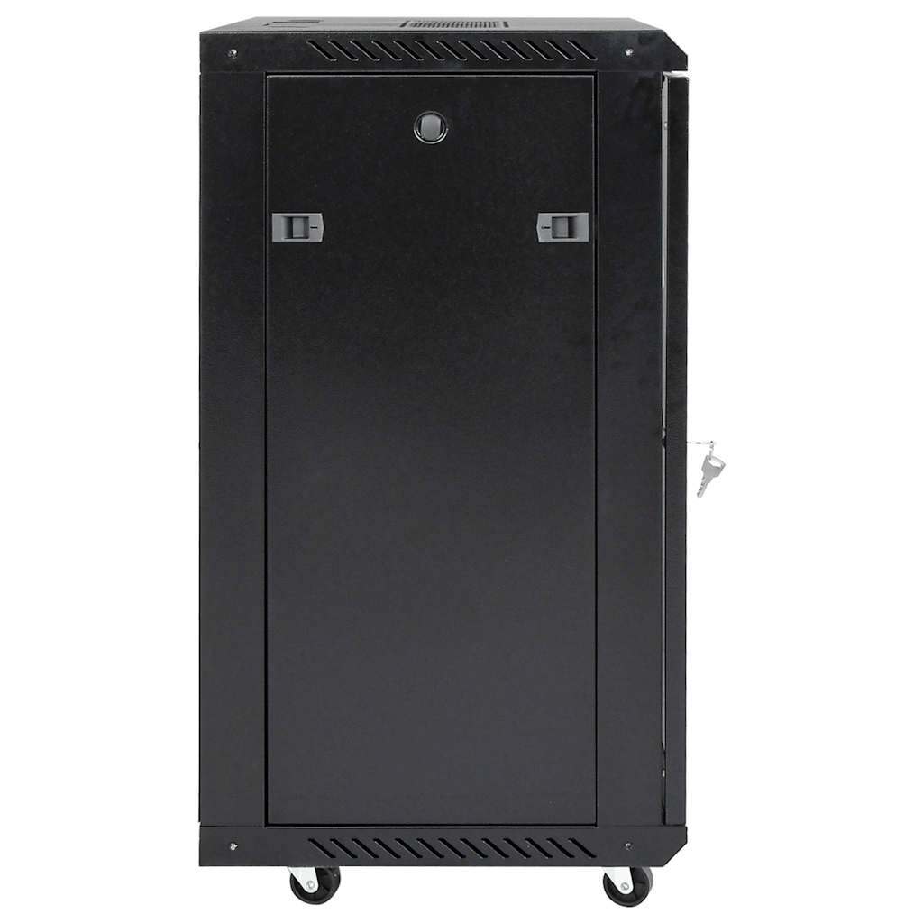 vidaXL 15HE Netzwerkschrank mit Schwenkfüßen 19" IP20 60x45x86 cm - Image 4
