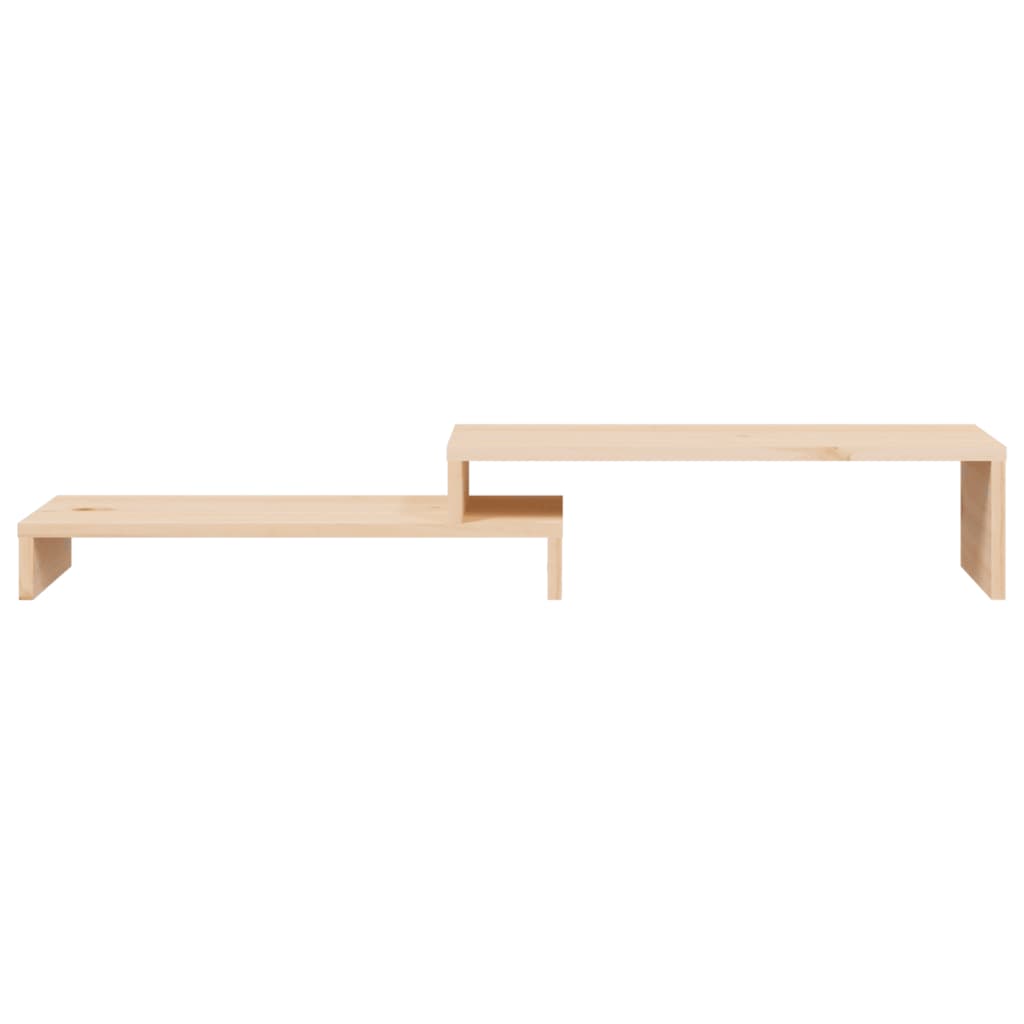 vidaXL Monitorständer (52-101)x22x14 cm Massivholz Kiefer - Image 6