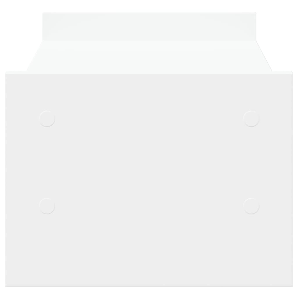 vidaXL Monitorständer Weiß 50x27x20 cm Holzwerkstoff - Image 5