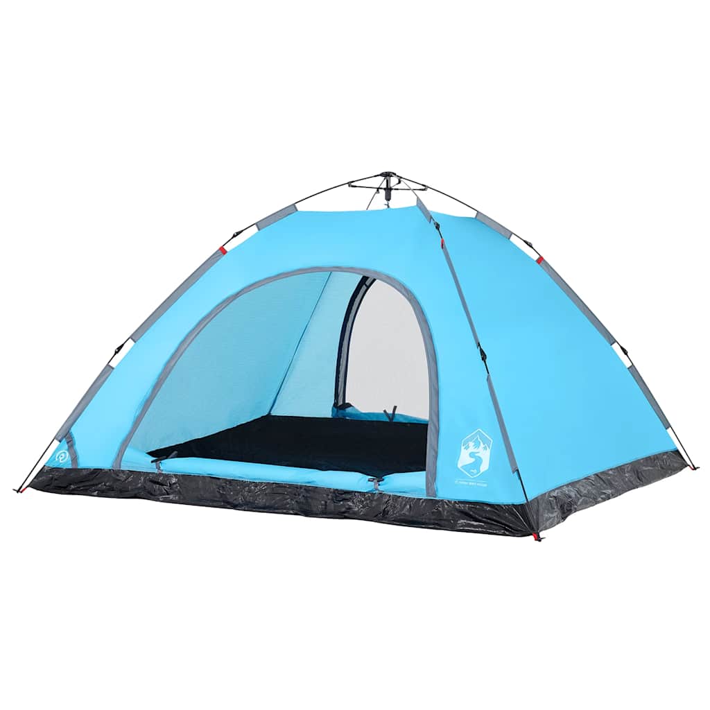 vidaXL Campingzelt 5 Personen Blau Quick Release - Image 5