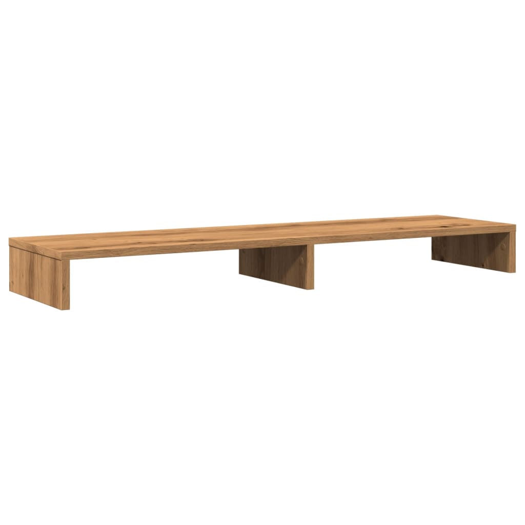 vidaXL Monitorständer Artisan-Eiche 100x27x10 cm Holzwerkstoff - Image 6