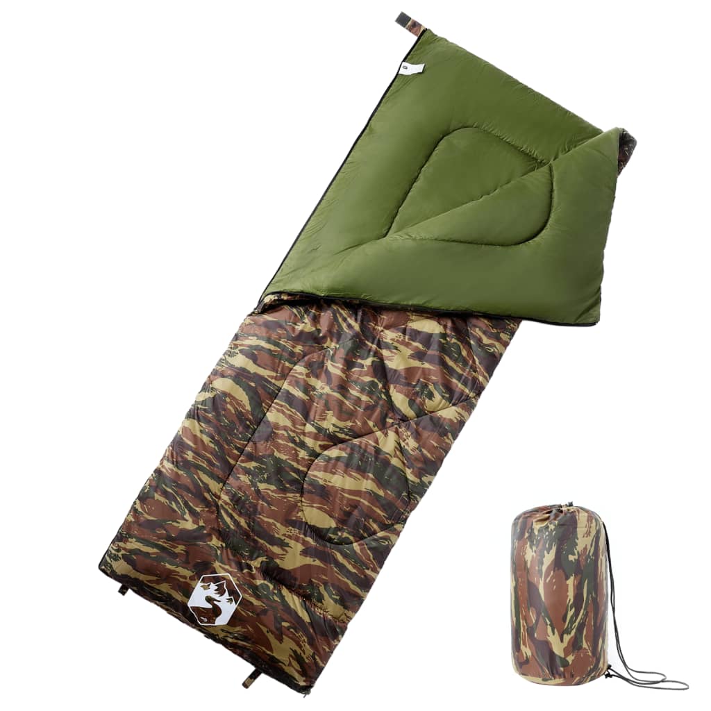 vidaXL Schlafsack für Erwachsene Camping 3 Jahreszeiten