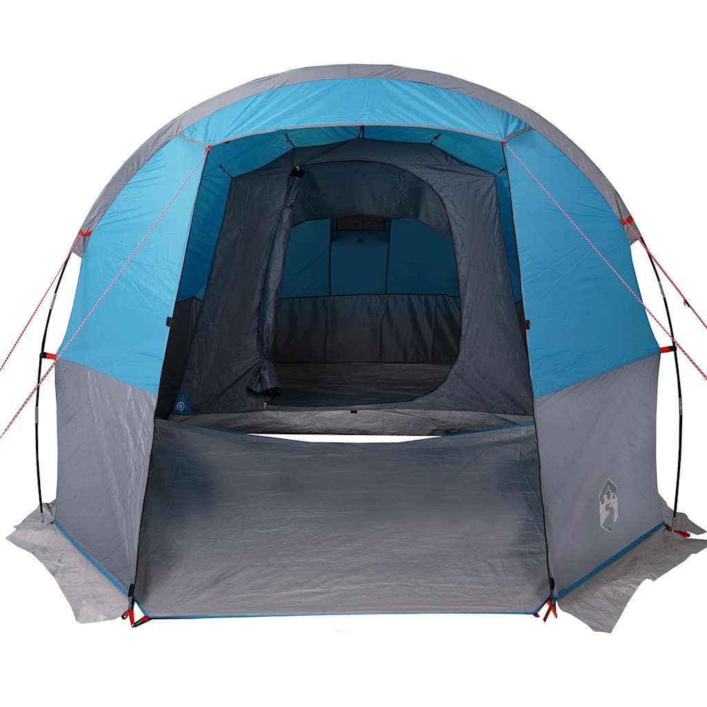 vidaXL Tunnelzelt 4 Personen Blau Wasserdicht - Image 6