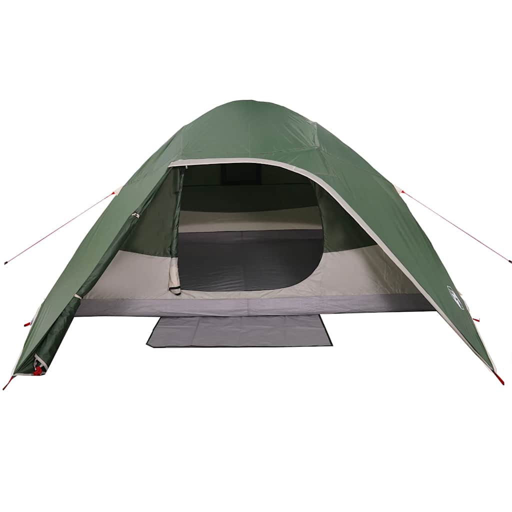 vidaXL Kuppel-Campingzelt 4 Personen Grün Wasserdicht - Image 6