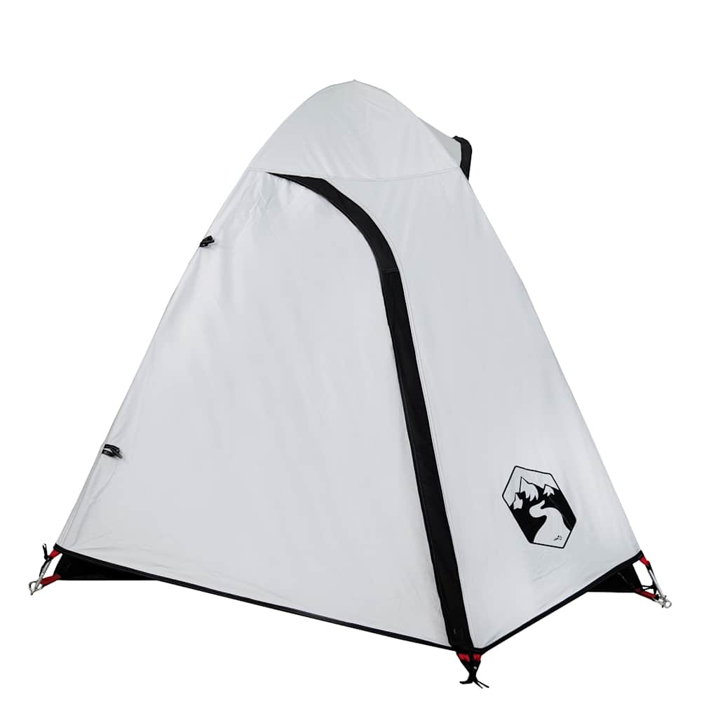 vidaXL Kuppel-Campingzelt 2 Personen Weiß Dunkel Wasserdicht - Image 6