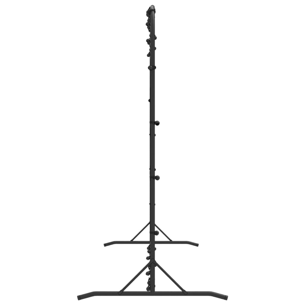 vidaXL Fußball-Rebounder Schwarz 366x90x183 cm HDPE - Image 4