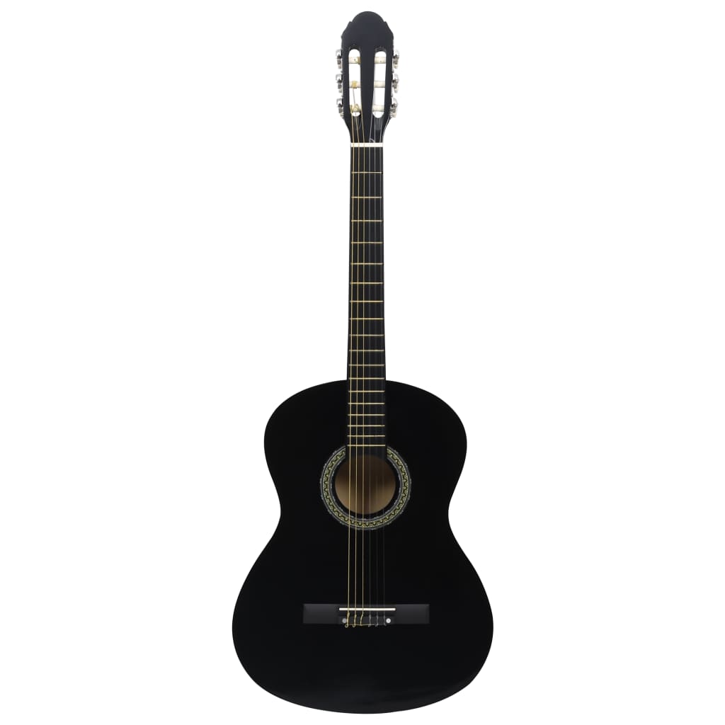 vidaXL Klassikgitarre für Anfänger mit Tasche Schwarz 4/4 39" - Image 3