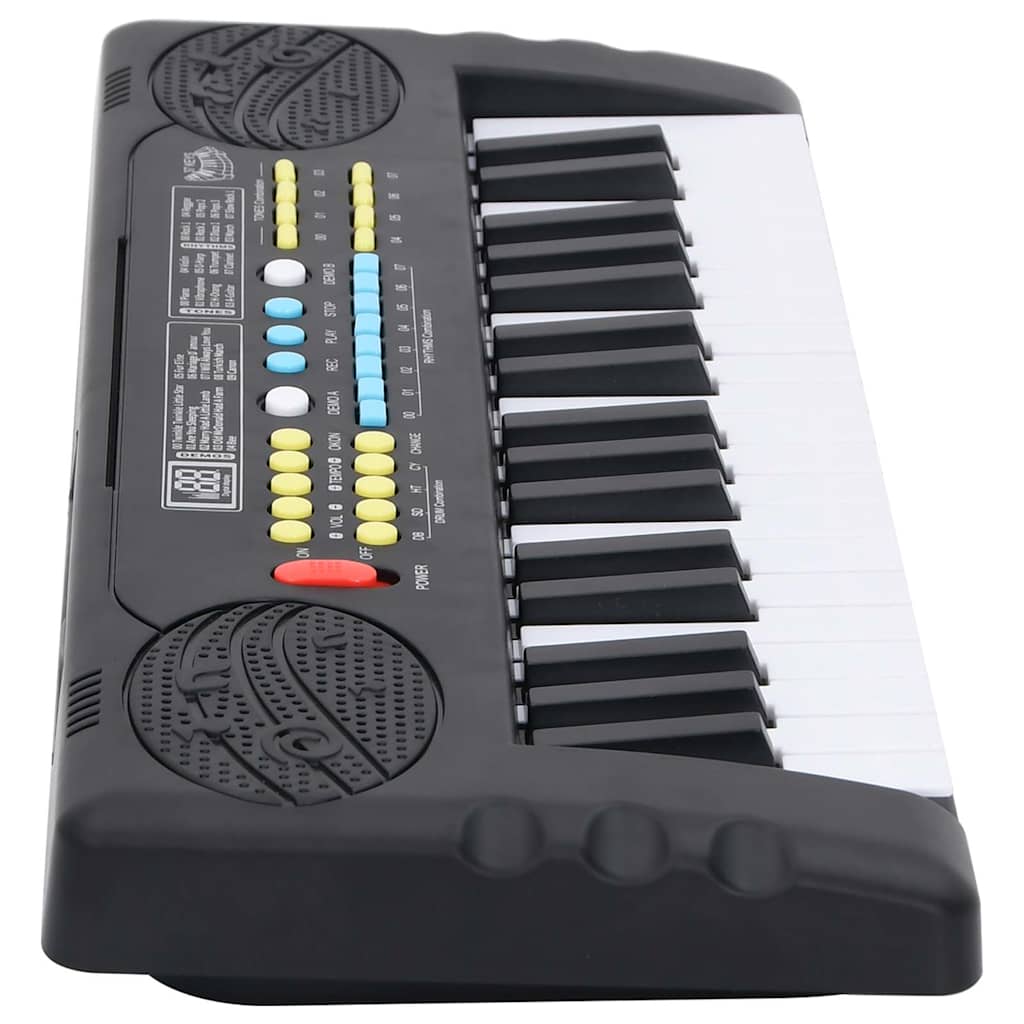 vidaXL 37 Tasten Klavier Elektrisches Keyboard mit Mikrofon für Kinder - Image 4