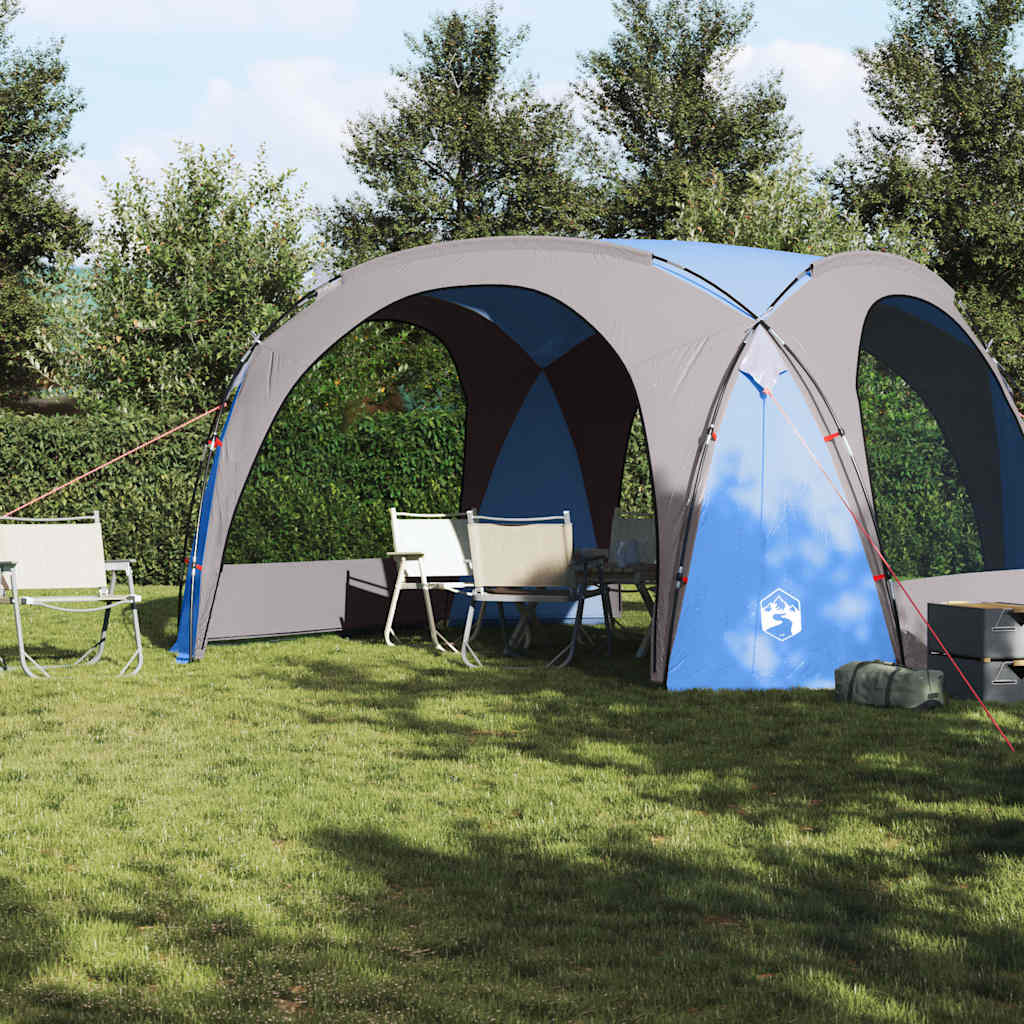 vidaXL Partyzelt Blau Wasserdicht - Image 3