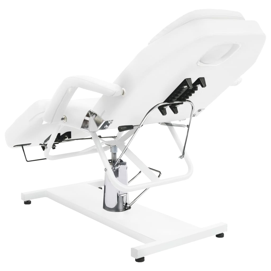 vidaXL Massagetisch Weiß 180x62x(87-112) cm - Image 5