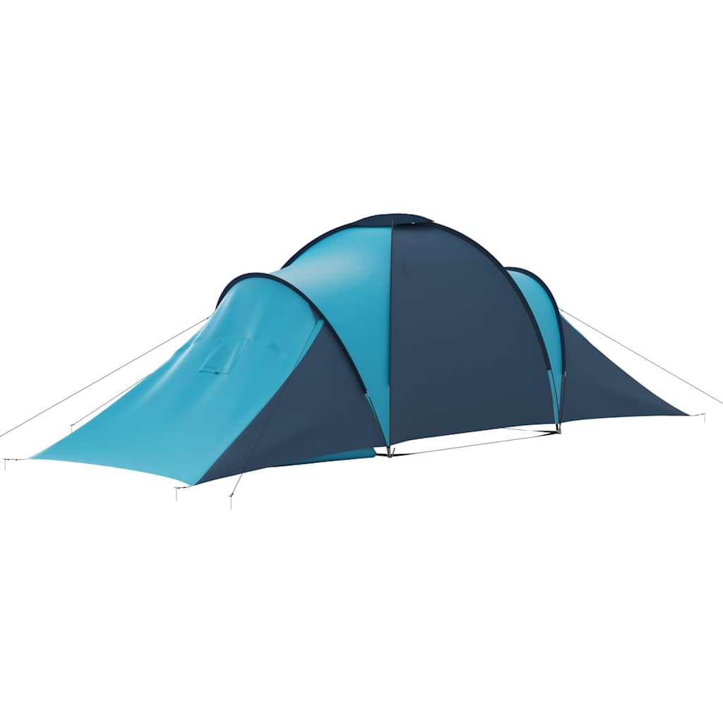 vidaXL Campingzelt 6 Personen Blau und Hellblau - Image 5