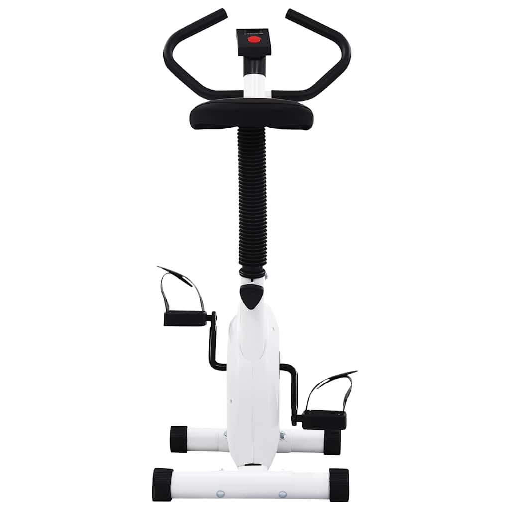 vidaXL Heimtrainer mit Riemenantrieb Weiß - Image 5