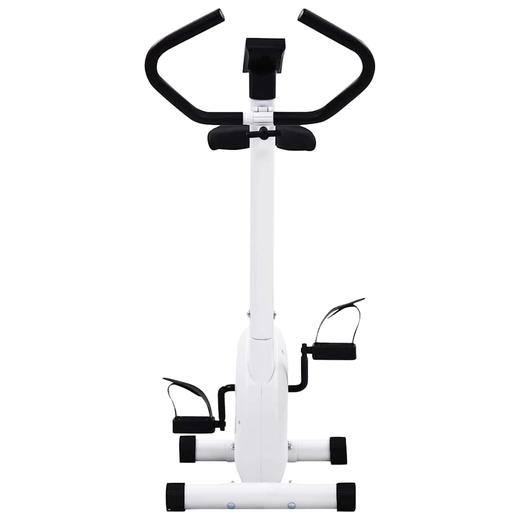 vidaXL Heimtrainer mit Riemenantrieb Weiß - Image 4