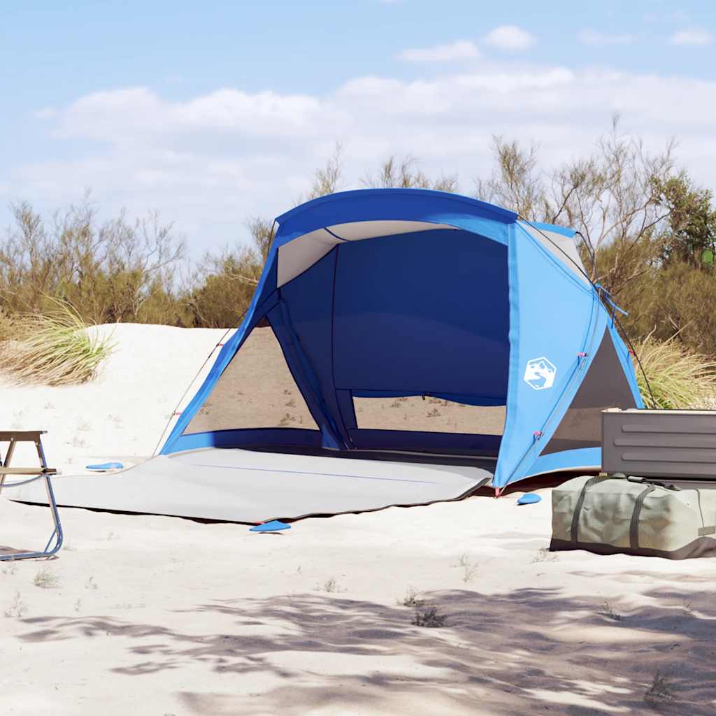 vidaXL Strandzelt 2 Personen Azurblau Wasserdicht - Image 4