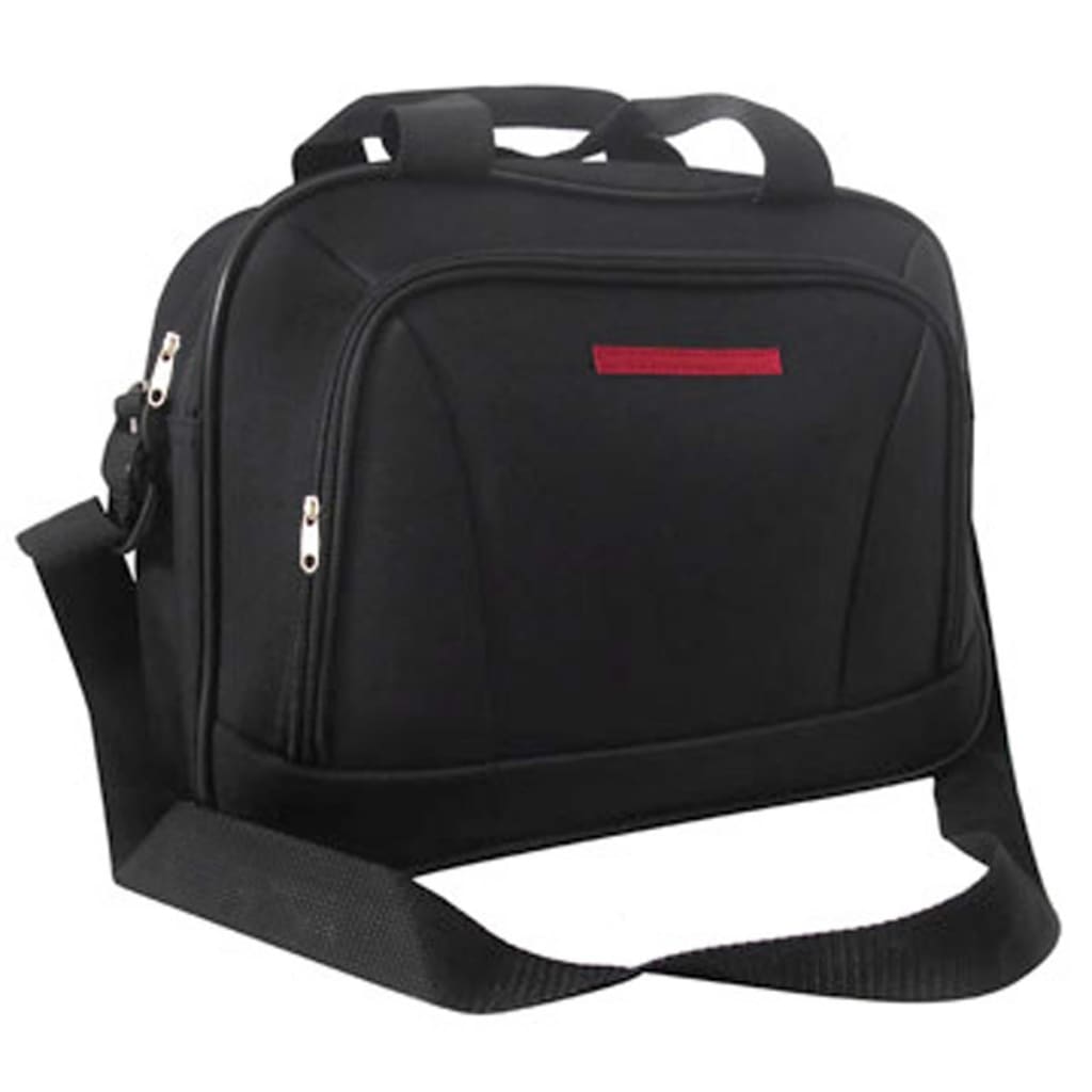 vidaXL Reiseset Kofferset 5-teilig Schwarz - Image 4