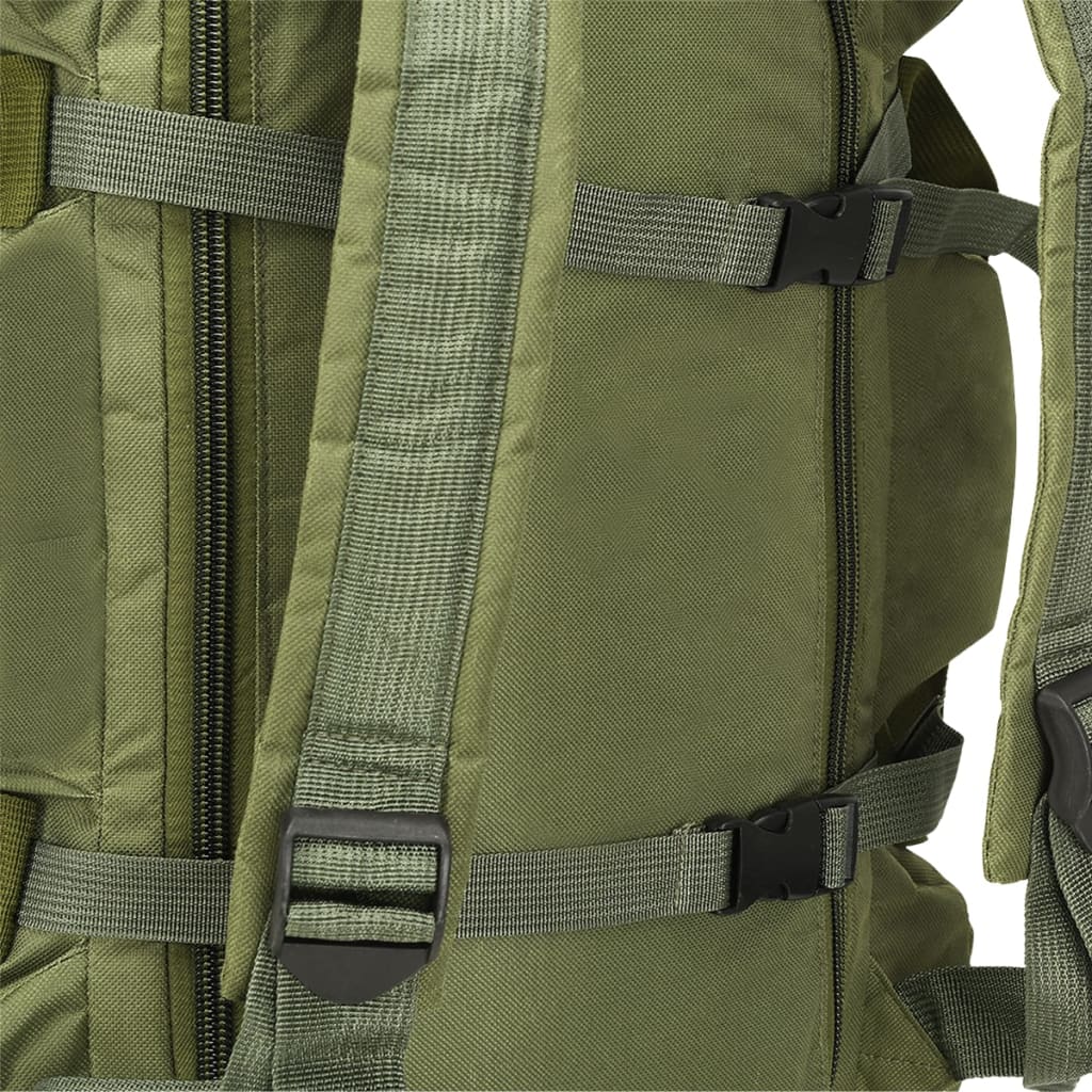 vidaXL 3-in-1 Seesack Armee-Stil 45 L Olivgrün - Image 5