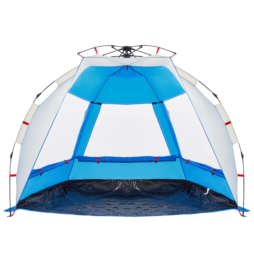 vidaXL Strandzelt 2 Personen Azurblau Quick Release Wasserdicht - Image 5