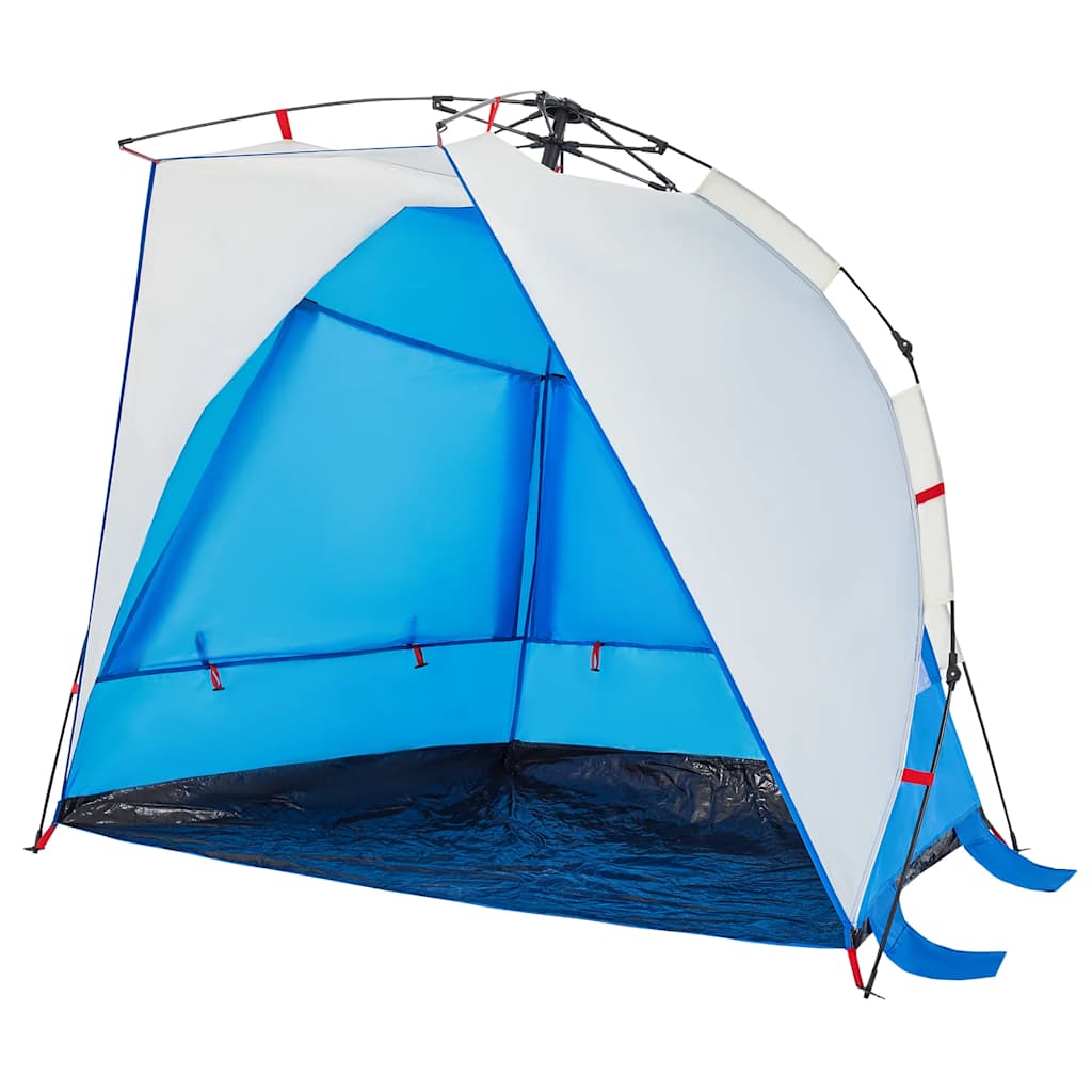 vidaXL Strandzelt 2 Personen Azurblau Quick Release Wasserdicht - Image 6
