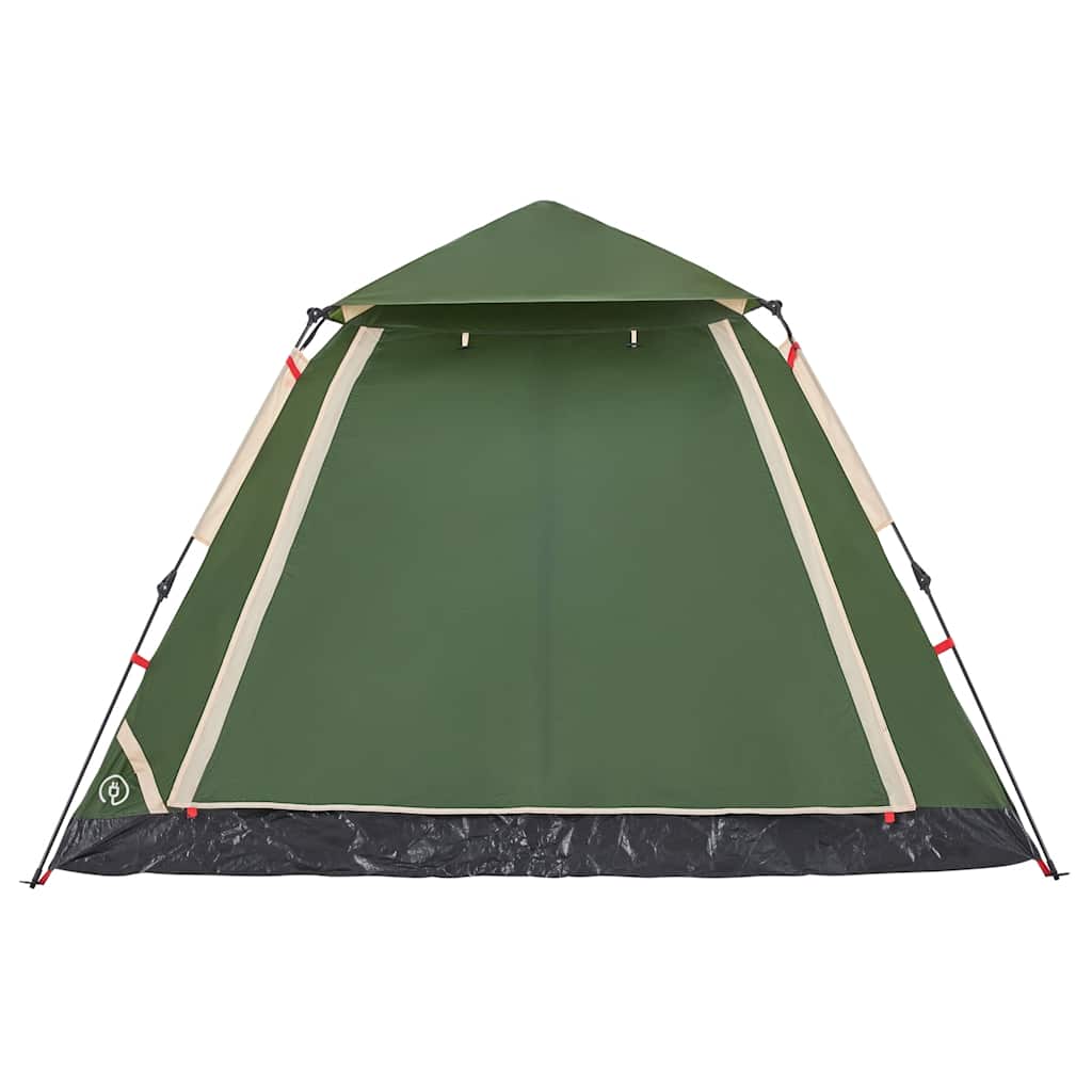 vidaXL Kuppel-Campingzelt 5 Personen Grün Quick Release - Image 6
