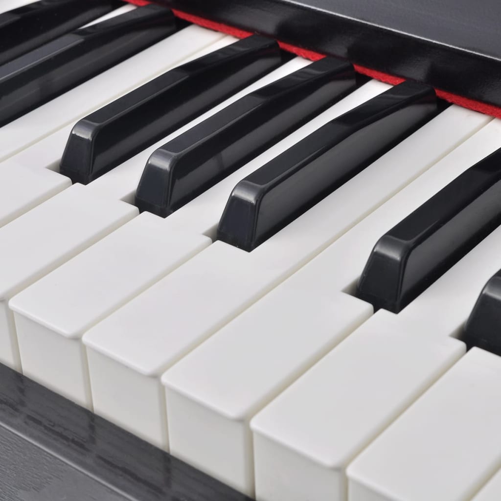 vidaXL Digitalpiano mit 88 Tasten und Pedalen Schwarz Melaminplatte - Image 3