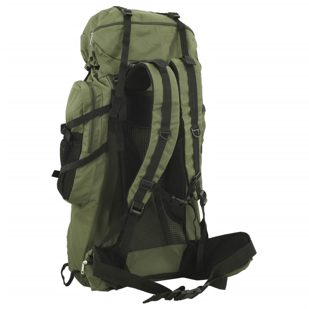 vidaXL Wanderrucksack Armeegrün 100 L Oxford-Gewebe - Image 3