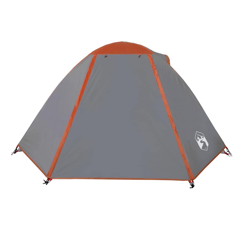 vidaXL Kuppel-Campingzelt 2 Personen Orange Wasserdicht - Image 6