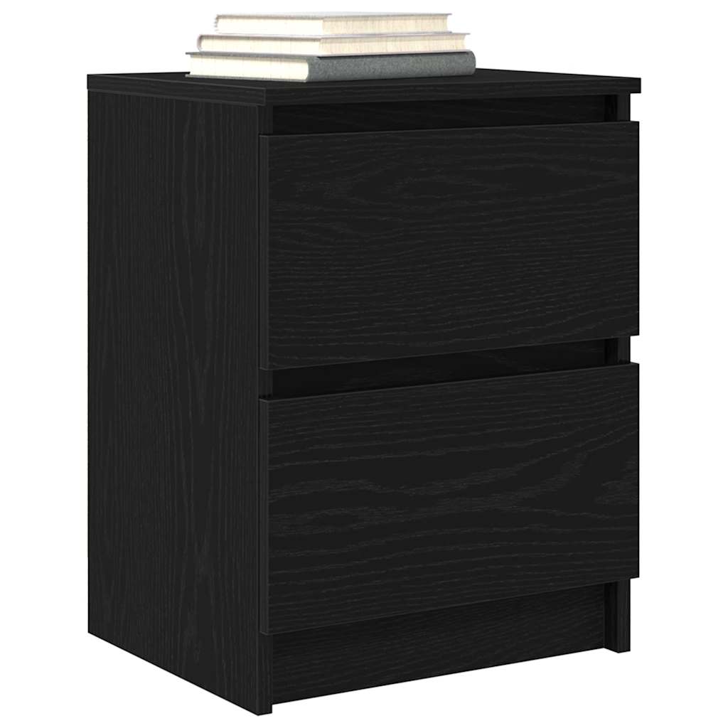 vidaXL TV-Schrank Schwarz 40x35x54 cm Holzwerkstoff - Image 4