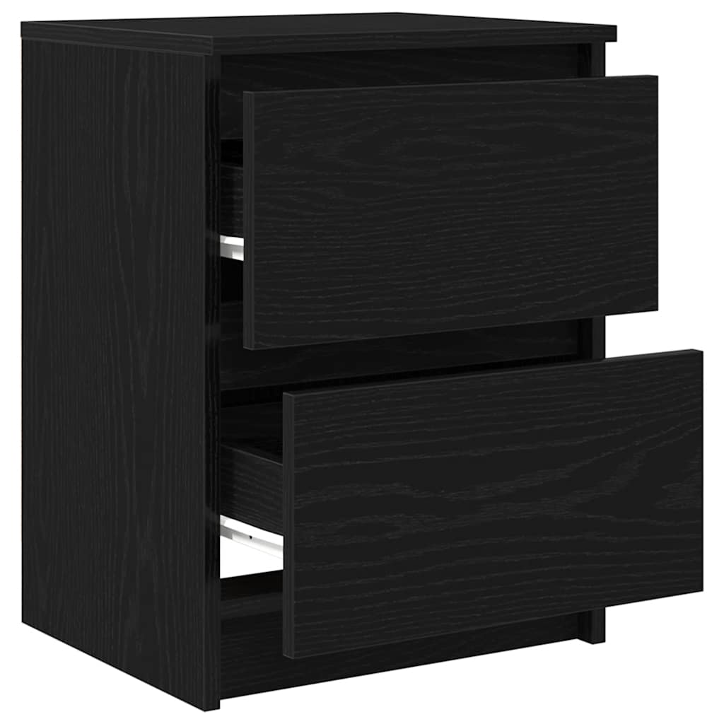 vidaXL TV-Schrank Schwarz 40x35x54 cm Holzwerkstoff - Image 5