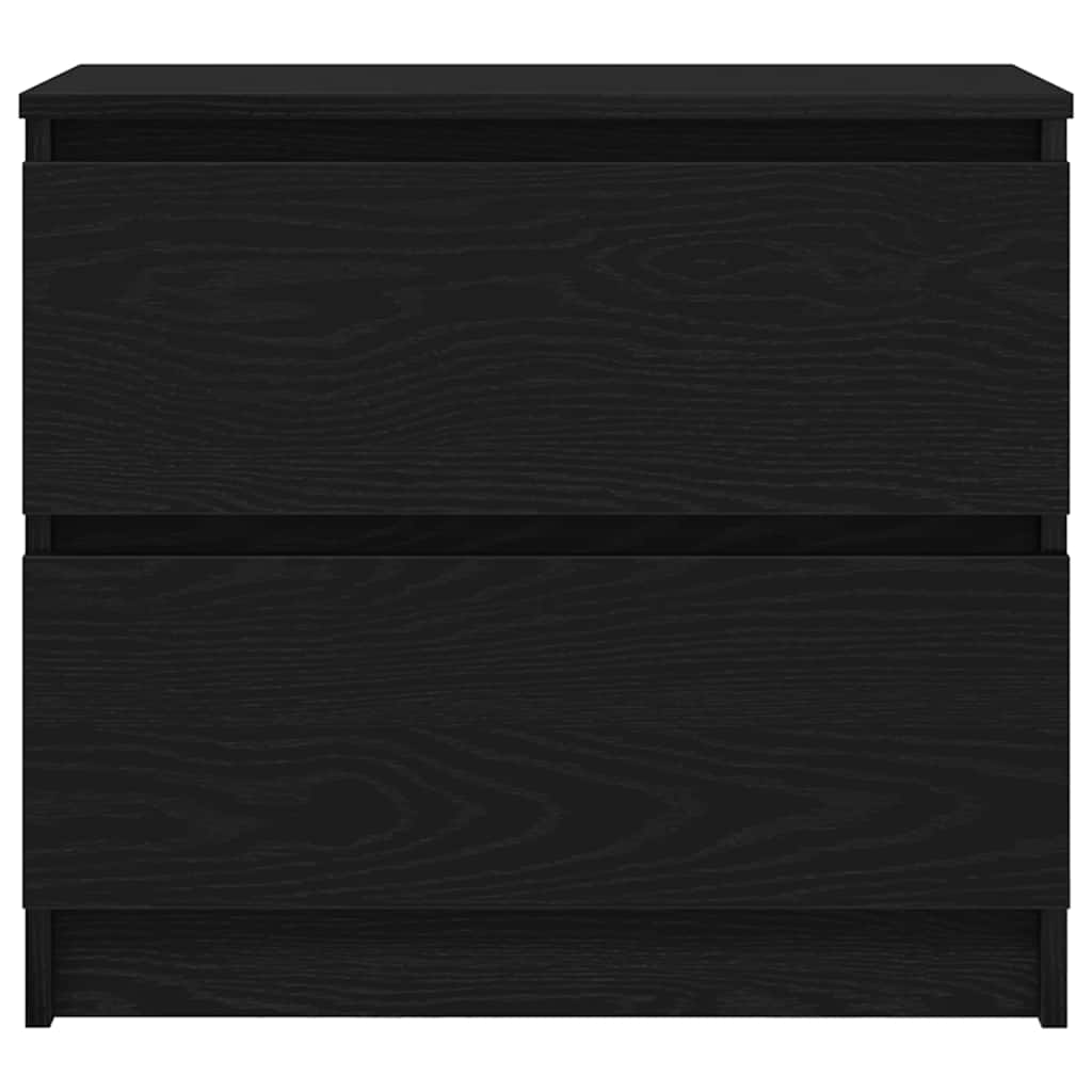 vidaXL TV-Schrank Schwarz 60x35x54 cm Holzwerkstoff - Image 6
