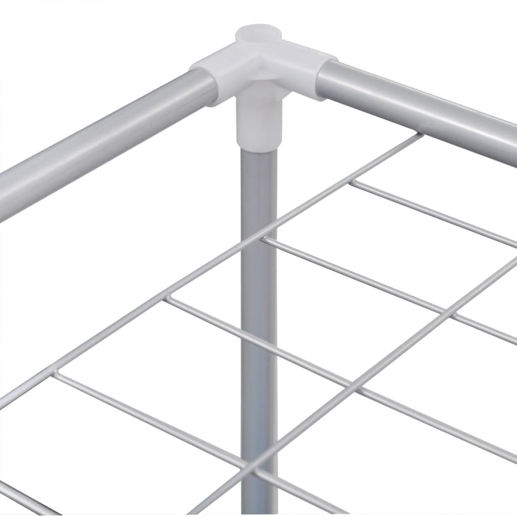 vidaXL 2-Kammer-Wäschekorb 2 Stk. mit Trockengestell - Image 6