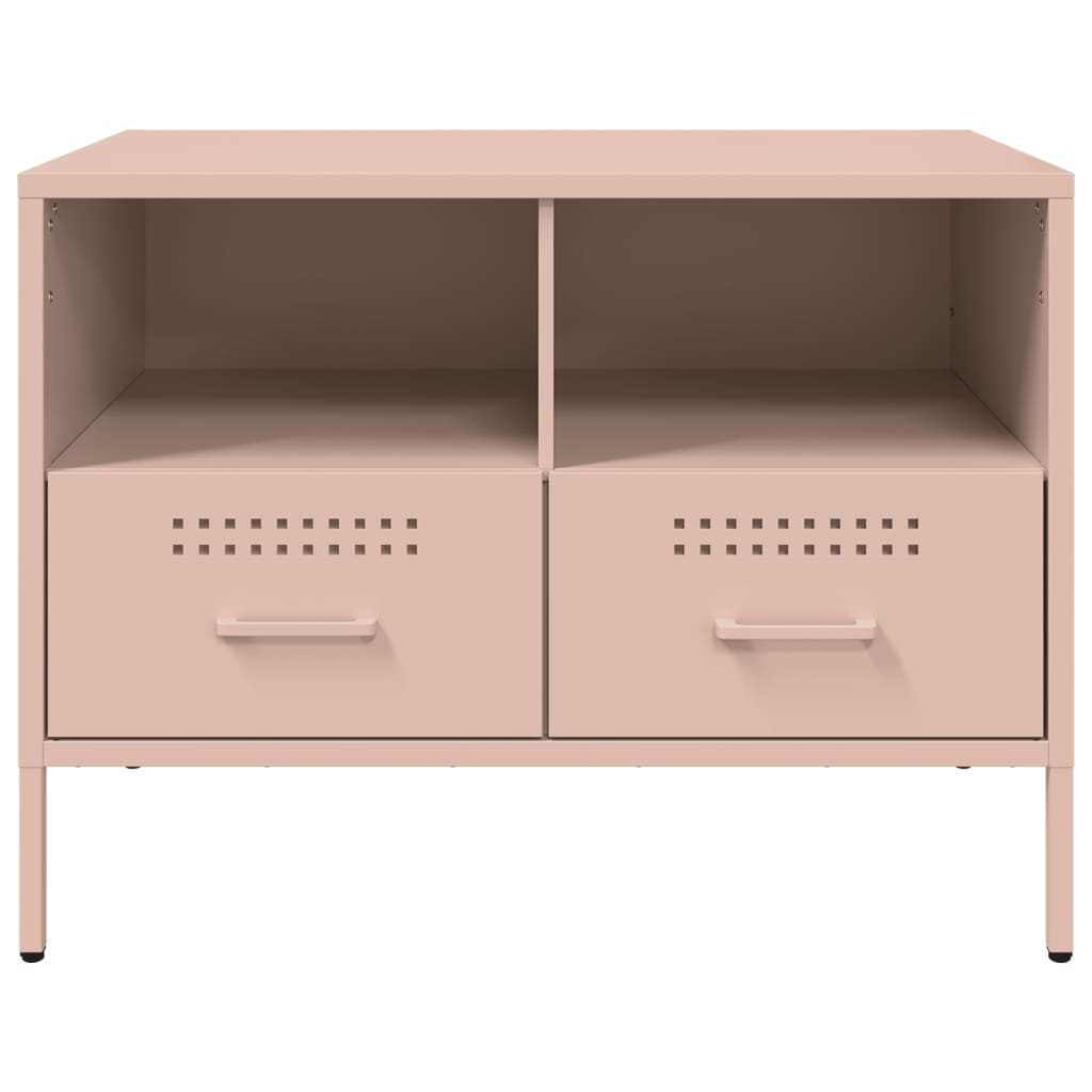 vidaXL TV-Schrank Rosa 68x39x50,5 cm Stahl - Image 6