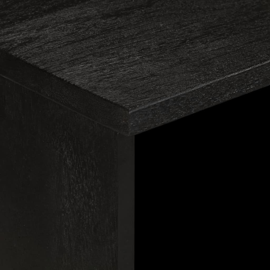vidaXL TV-Schrank Schwarz 70x33x46 cm Holzwerkstoff - Image 6