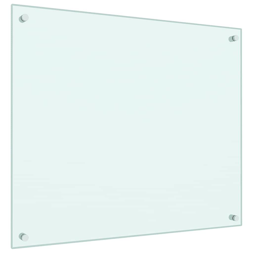 vidaXL Küchenrückwände 2 Stk. Weiß 70x60 cm Hartglas - Image 5