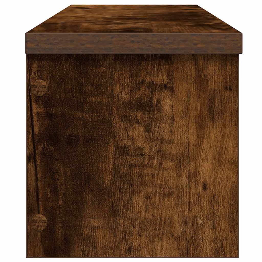 vidaXL Küchenregal Stapelbar Räuchereiche 60x15x16 cm Holzwerkstoff - Image 4