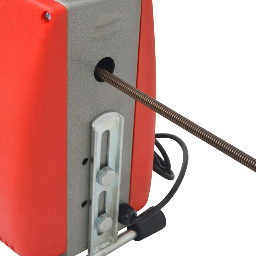 vidaXL Rohrreinigungsmaschine 250W 15mx16mm / 4,5mx9,5mm - Image 6