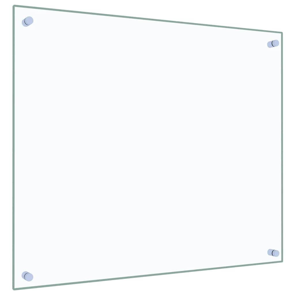 vidaXL Küchenrückwände 2 Stk. Transparent 70x60 cm Hartglas - Image 5