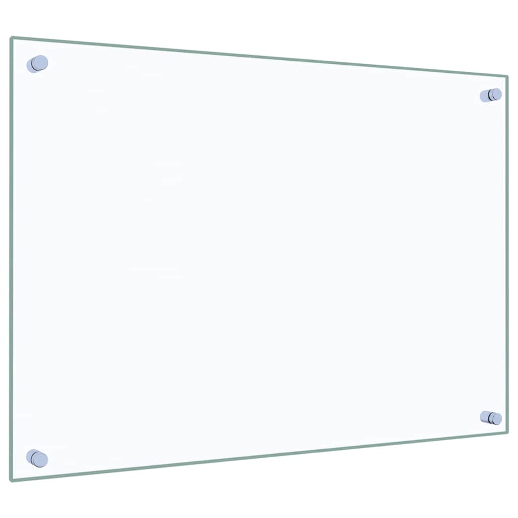 vidaXL Küchenrückwand Transparent 70x50 cm Hartglas - Image 5