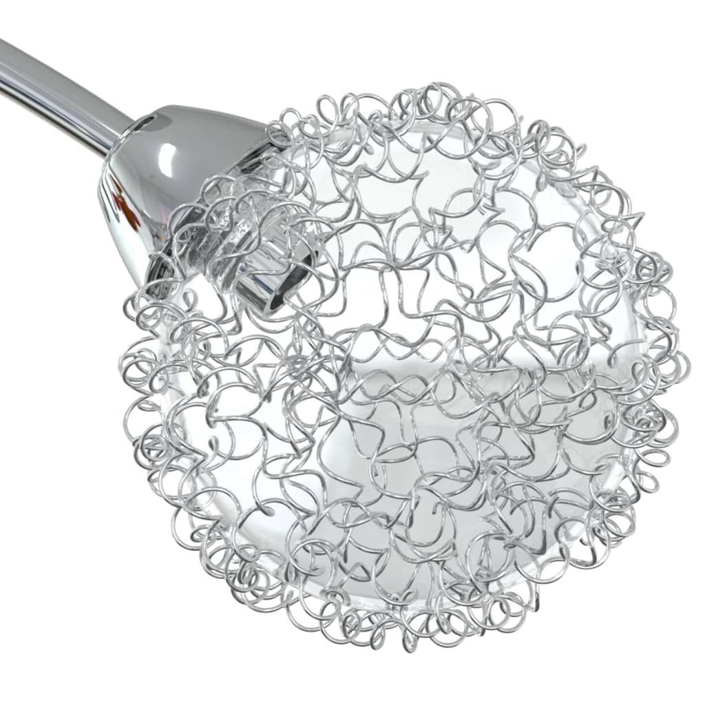 vidaXL Deckenleuchte mit Drahtgeflecht-Schirmen für 4 G9 LED-Leuchten - Image 5