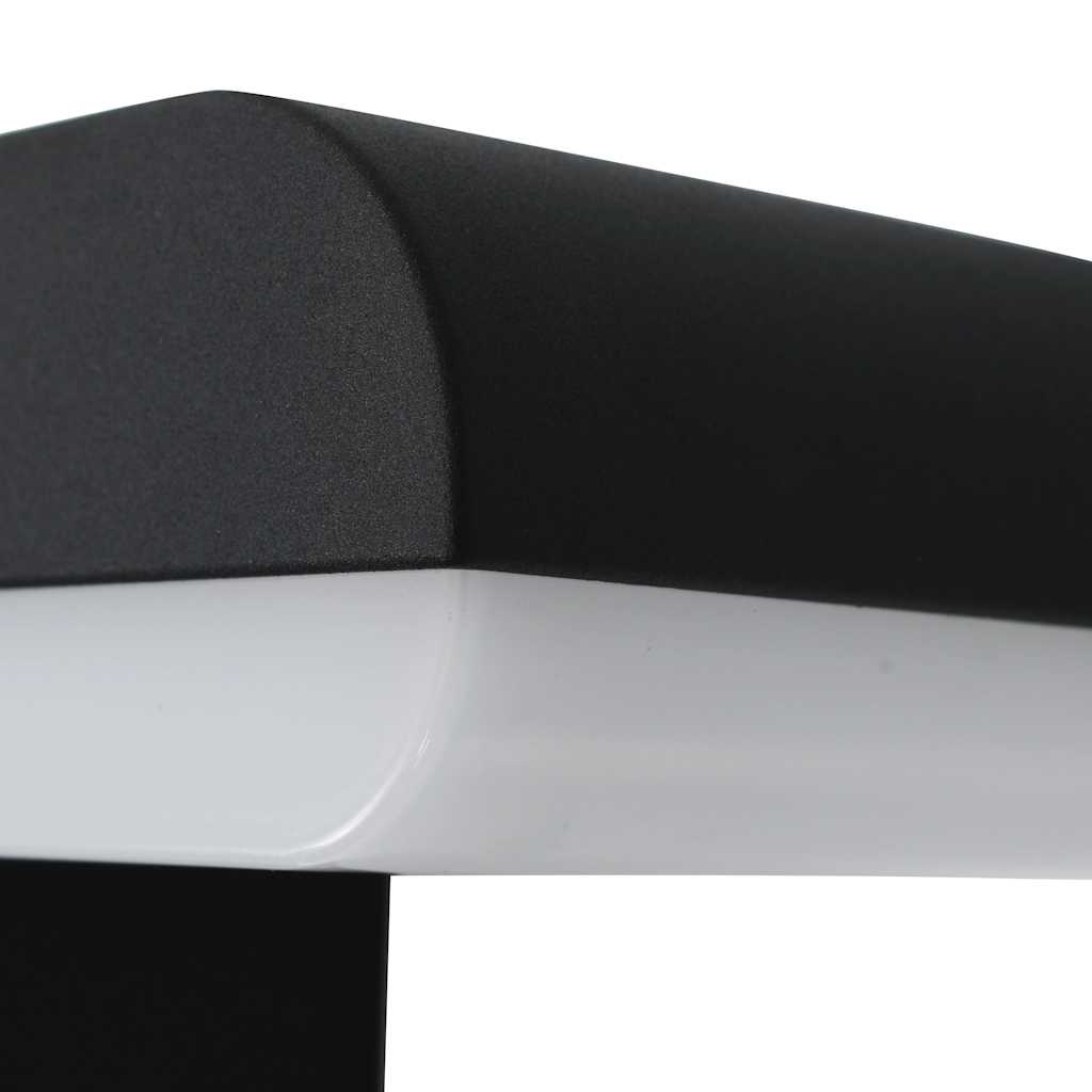 vidaXL Außenwandleuchte LED 9 W Schwarz Oval - Image 6