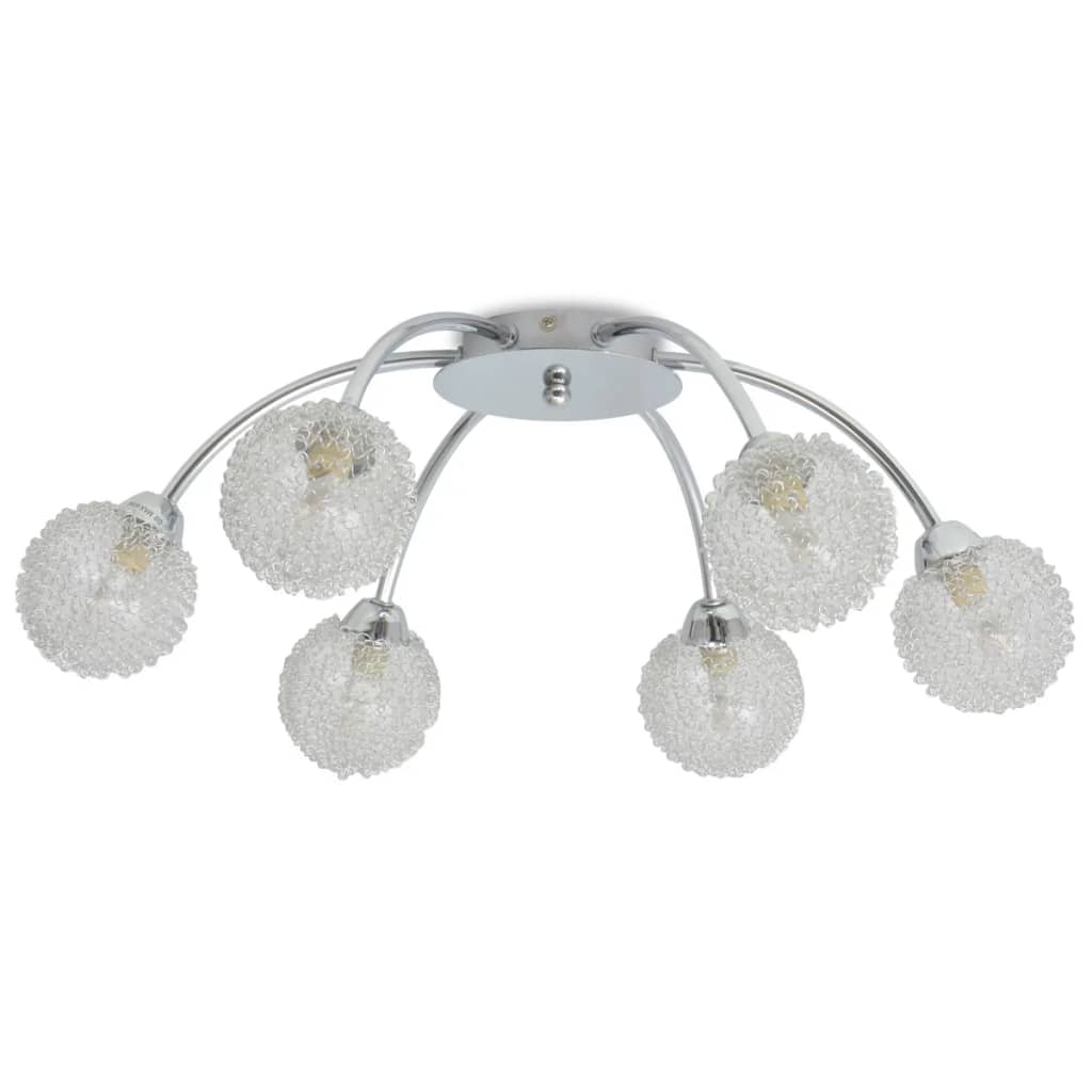 vidaXL Deckenleuchte mit 6 LED-Glühlampen G9 240 W - Image 4