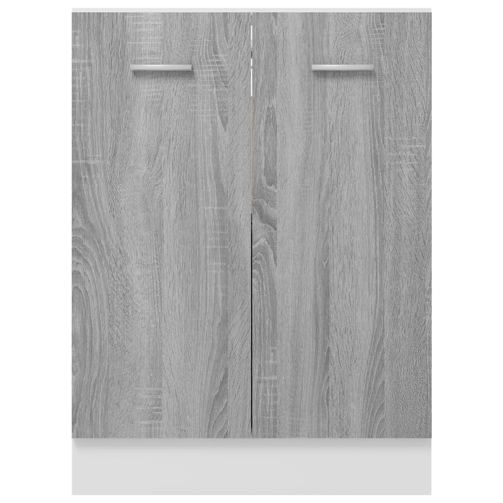 vidaXL Unterschrank Lyon Grau Sonoma 60x46x81,5 cm Holzwerkstoff - Image 5