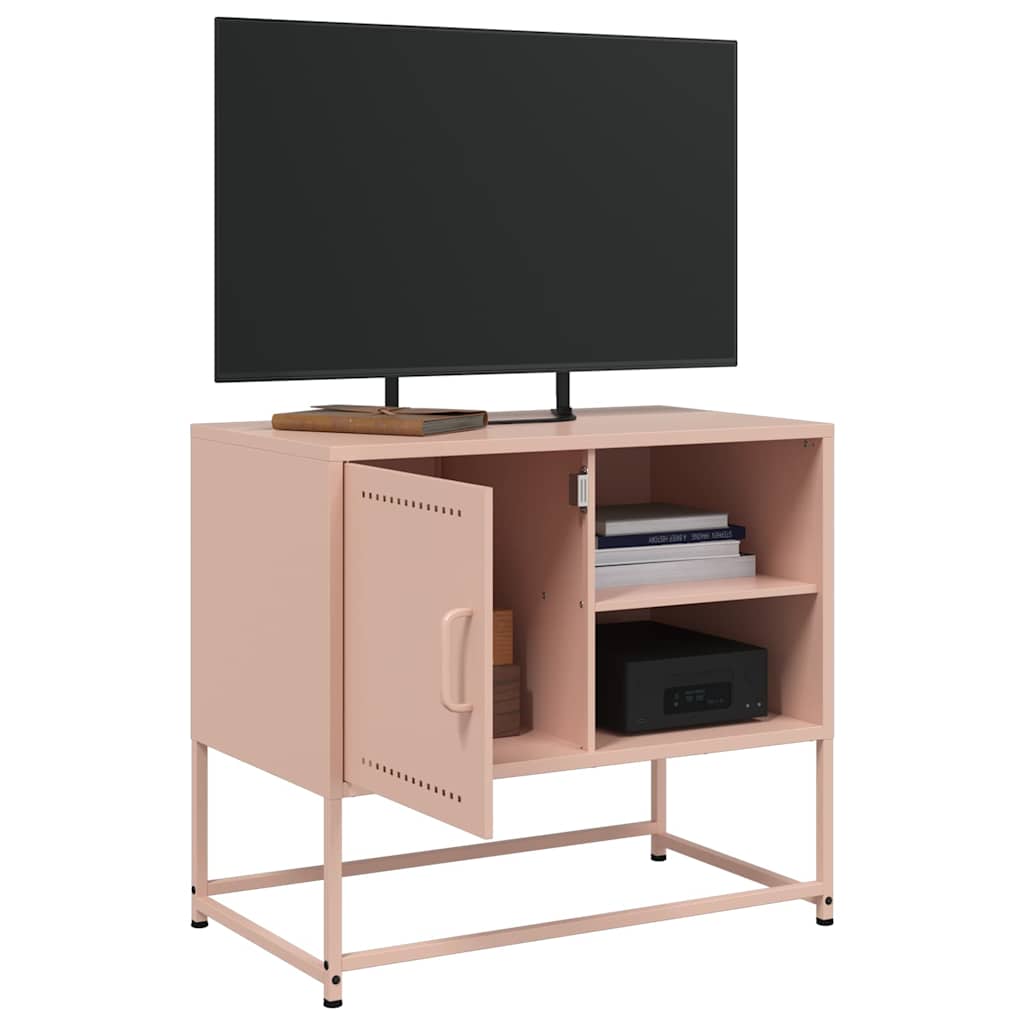 vidaXL TV-Schrank Rosa 68x39x60,5 cm Stahl - Image 4