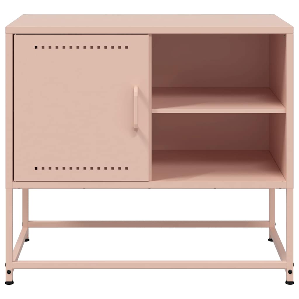 vidaXL TV-Schrank Rosa 68x39x60,5 cm Stahl - Image 6