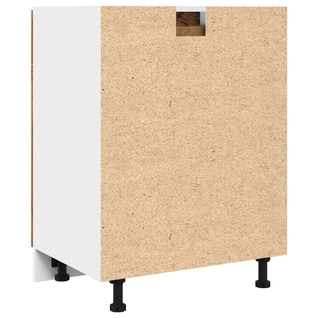 vidaXL Unterschrank Lyon Altholz-Optik 60x46x81,5 cm Holzwerkstoff - Image 6