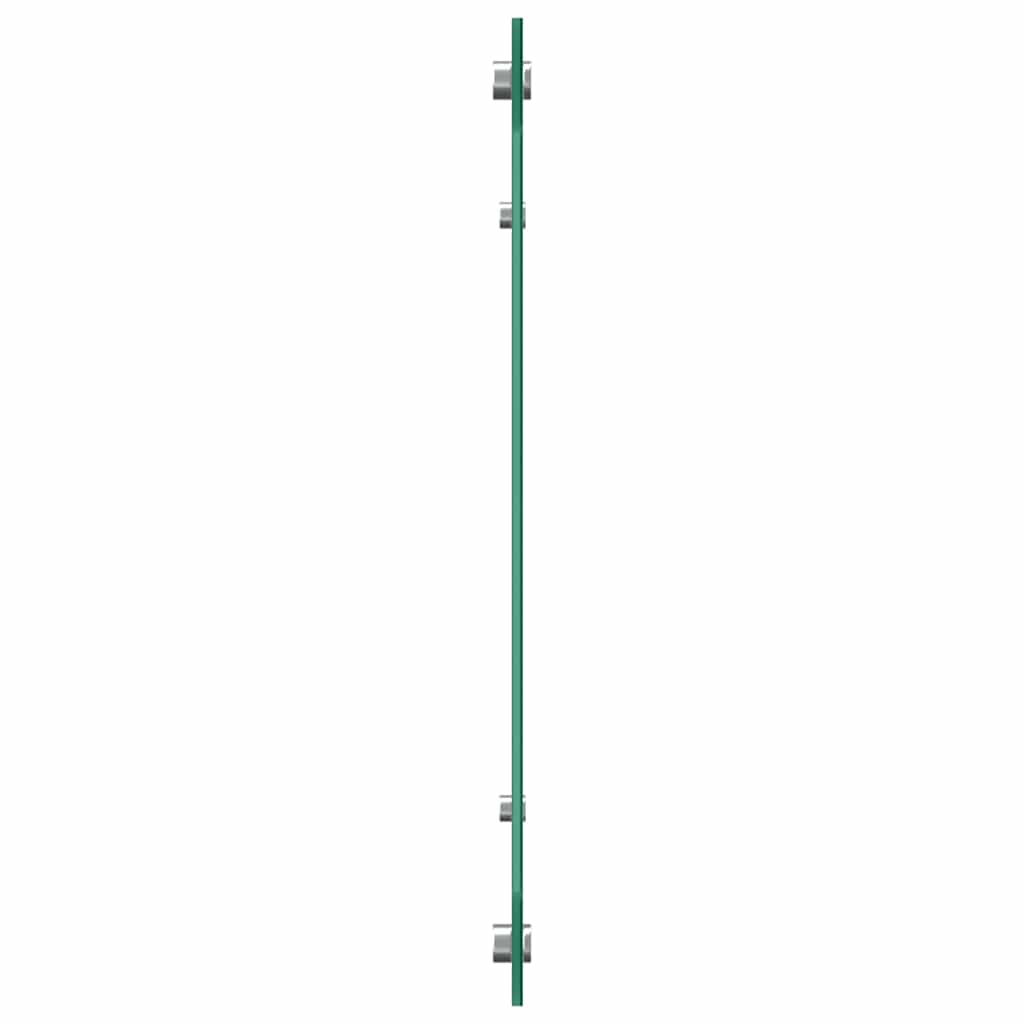 vidaXL Küchenrückwand Weiß 80x40 cm Hartglas - Image 6