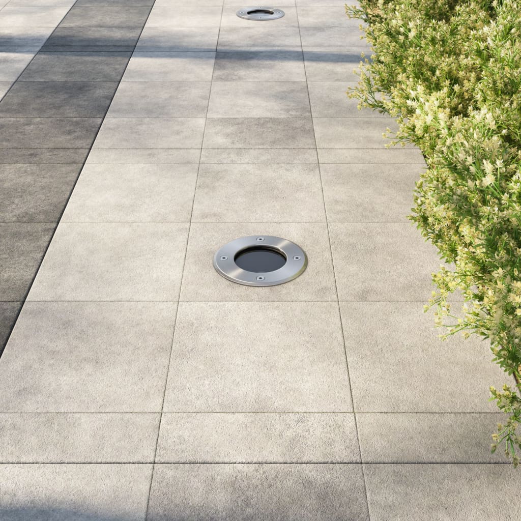 Bodenstrahler Bodenlampe Bodeneinbauleuchten rund 3er Set - Image 6